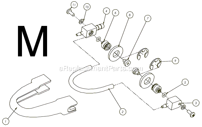 Page L Diagram and Parts List for  MK Diamond